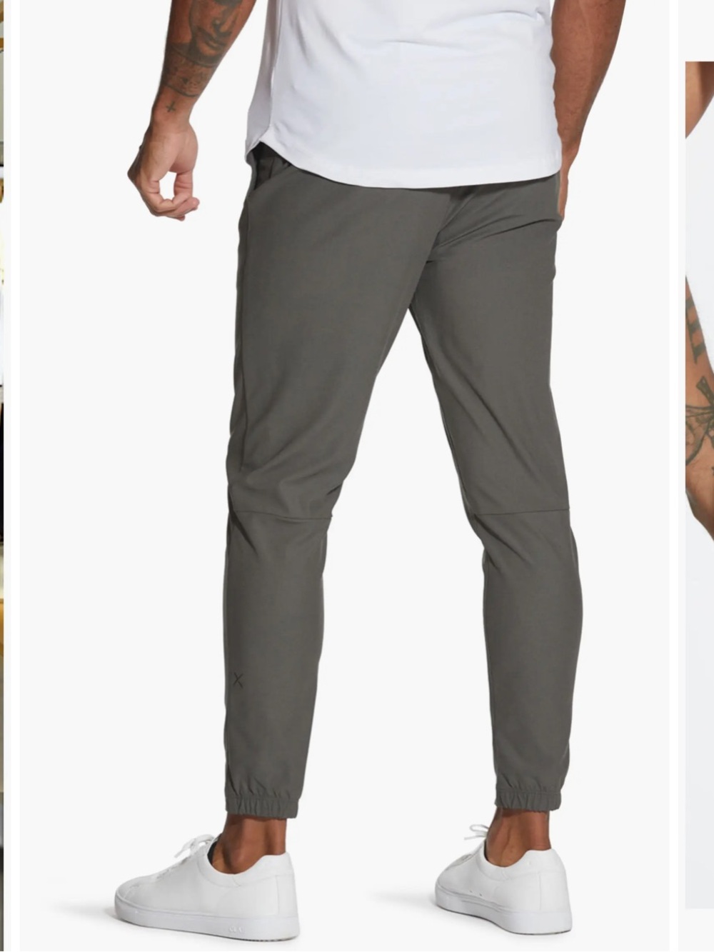 Cuts AO Slim Fit Performance Joggers - Dark Pine - Picture 3 of 8